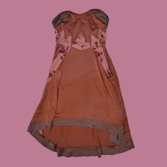Free People Dresses & Skirts - Free People Dusty Rose Silk Tea dress